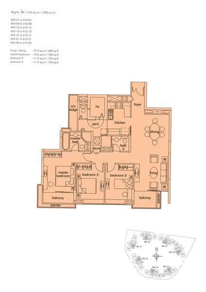 Ris Grandeur, 21 Elias Road, Pasir Ris / Tampines, 3 Bedrooms, 1,292 sqft, Condominium For Sale, by Ian Khoo, 500303993 - 2D - PropertyGuru.com.sg
