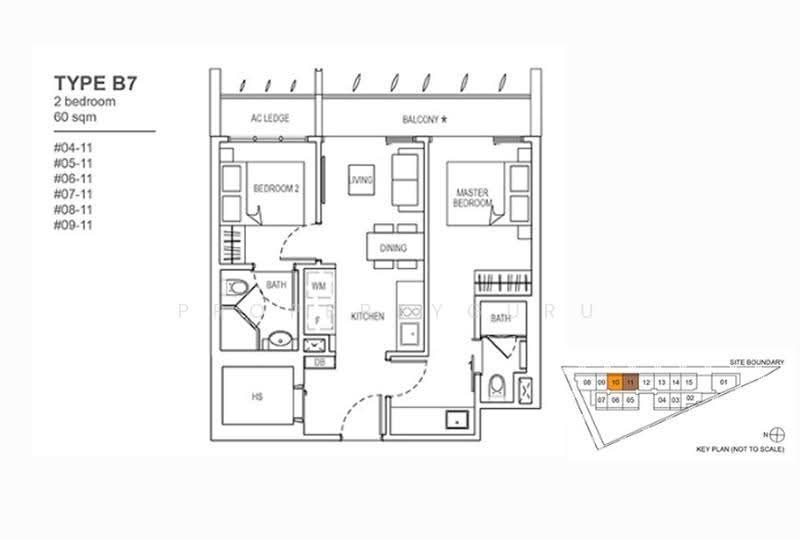 The Rise @ Oxley - Residences, 71 Oxley Rise, Orchard / River Valley, 2 Bedrooms, 646 sqft, Apartment For Sale, by Alex Yap 叶国祯, 500235852 - 2D - PropertyGuru.com.sg