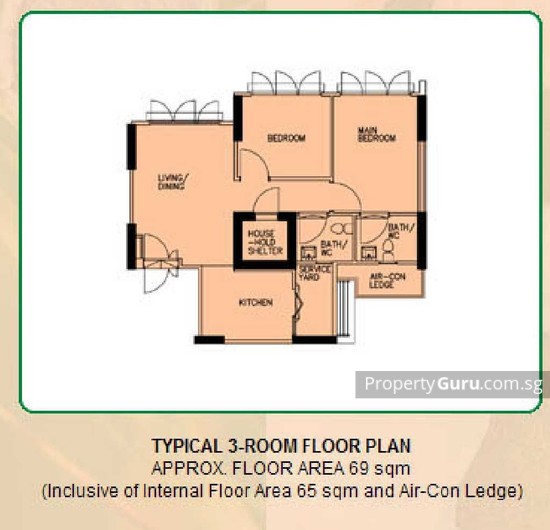 890C Tampines Avenue 1 - Floor Plan