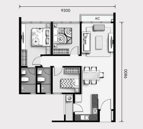 M Vertica - Floor Plan - iProperty.com.my
