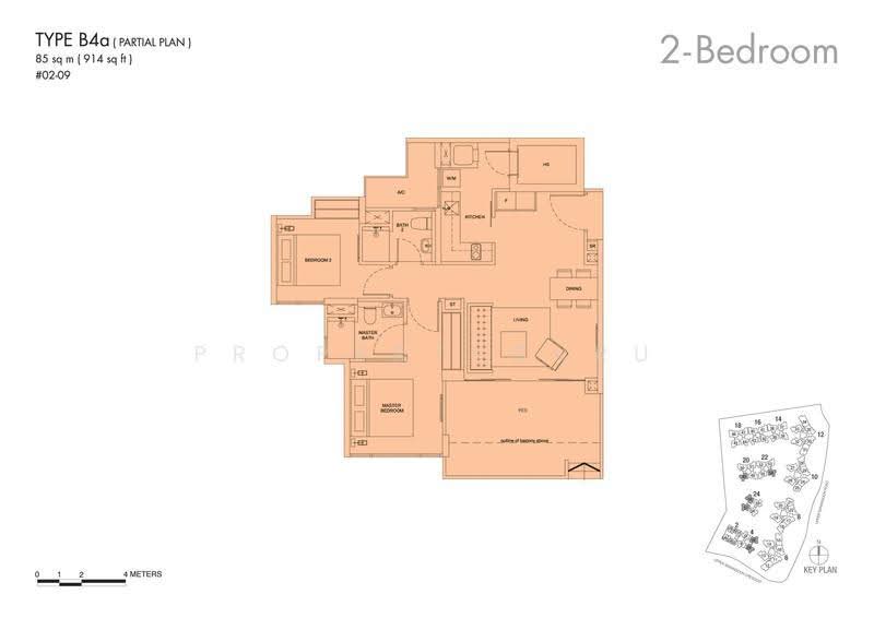 Riversails, 4 Upper Serangoon Crescent, Hougang / Punggol / Sengkang, 2 Bedrooms, 915 sqft, Condominium For Rent, by Amy Tan, 24456098 - 2D - PropertyGuru.com.sg