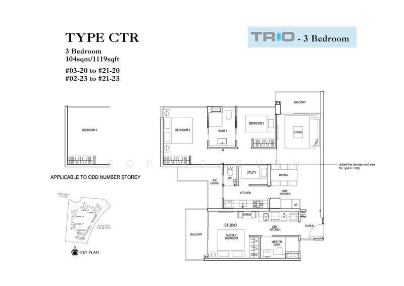 RiverTrees Residences, 21 Fernvale Close, Seletar / Yio Chu Kang, 2 Bedrooms, 850 sqft, Condominium For Rent, by Willis Teo, 500292516 - 2D - PropertyGuru.com.sg
