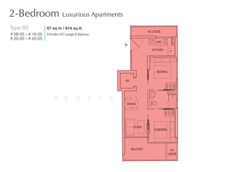 Robinson Suites, 50 Robinson Road, Boat Quay / Raffles Place / Marina, 2 Bedrooms, 614 sqft, Condominium For Rent, by Ryan Ong, 20542554 - 2D - PropertyGuru.com.sg