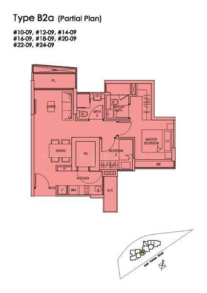RiverBay, 23 Mar Thoma Road, Balestier / Toa Payoh, 2 Bedrooms, 657 sqft, Condominium For Rent, by Richard Tan 陈顺明, 500285800 - 2D - PropertyGuru.com.sg