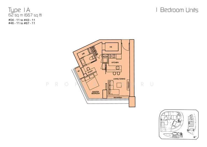 The Sail @ Marina Bay, 2 Marina Boulevard, Boat Quay / Raffles Place / Marina, 1 Bedroom, 667 sqft, Condominium For Rent, by Angie Yap, 500293582 - 2D - PropertyGuru.com.sg
