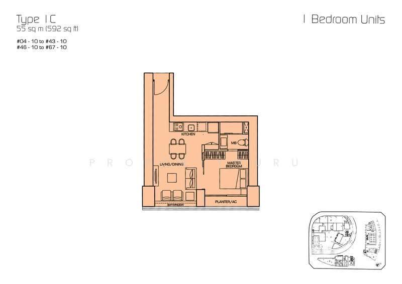 The Sail @ Marina Bay, 2 Marina Boulevard, Boat Quay / Raffles Place / Marina, 1 Bedroom, 614 sqft, Apartment For Rent, by Jamie Ng, 21720189 - 2D - PropertyGuru.com.sg