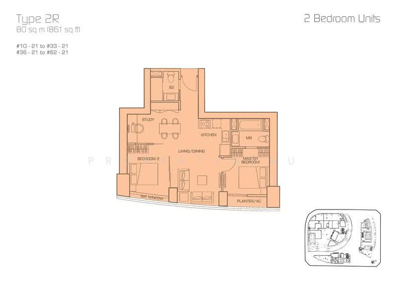 The Sail @ Marina Bay, 6 Marina Boulevard, Boat Quay / Raffles Place / Marina, 2 Bedrooms, 861 sqft, Condominium For Rent, by Daphne Lean, 500293600 - 2D - PropertyGuru.com.sg