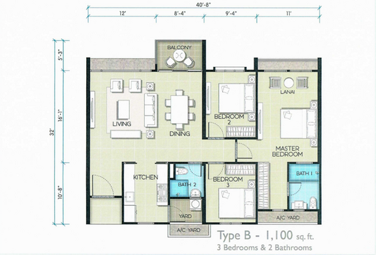 SummerSkye Residences - Floor Plan - iProperty.com.my