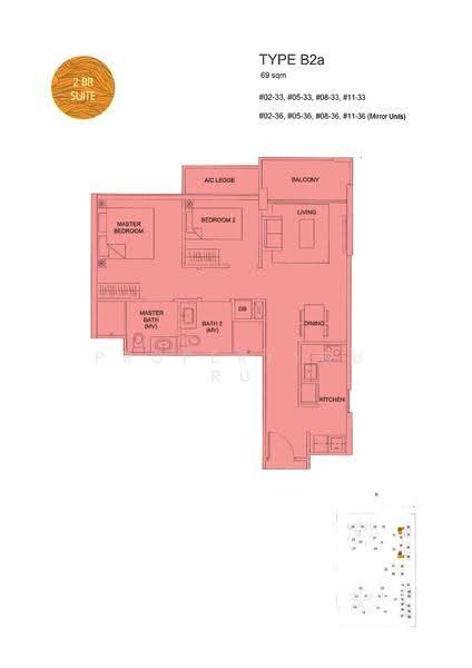 The Santorini, 31 Tampines Street 86, Pasir Ris / Tampines, 2 Bedrooms, 743 sqft, Condominium For Sale, by Regine Cher , 500116112 - 2D - PropertyGuru.com.sg