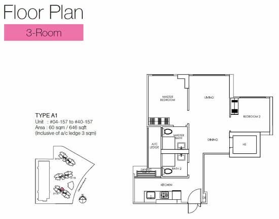311A Clementi Avenue 4 - Floor Plan