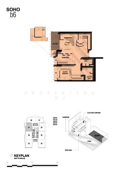 The Scotts Tower, 38 Scotts Road, Orchard / River Valley, 2 Bedrooms, 807 sqft, Condominium For Rent, by Raymond Ler, 25368782 - 2D - PropertyGuru.com.sg