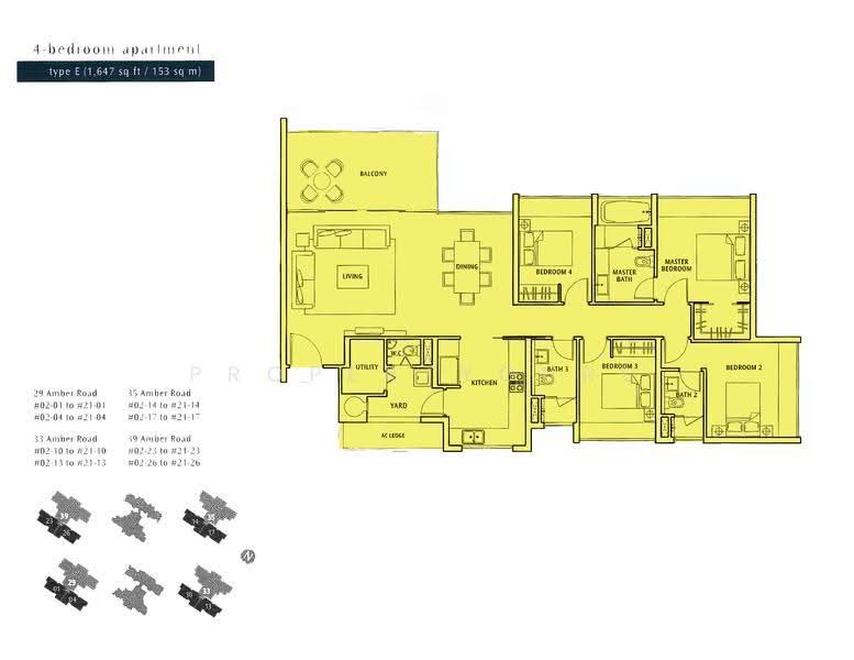 The Sea View, 35 Amber Road, East Coast / Marine Parade, 4 Bedrooms, 1,647 sqft, Condominium For Sale, by Rayner Koh, 500289329 - 2D - PropertyGuru.com.sg