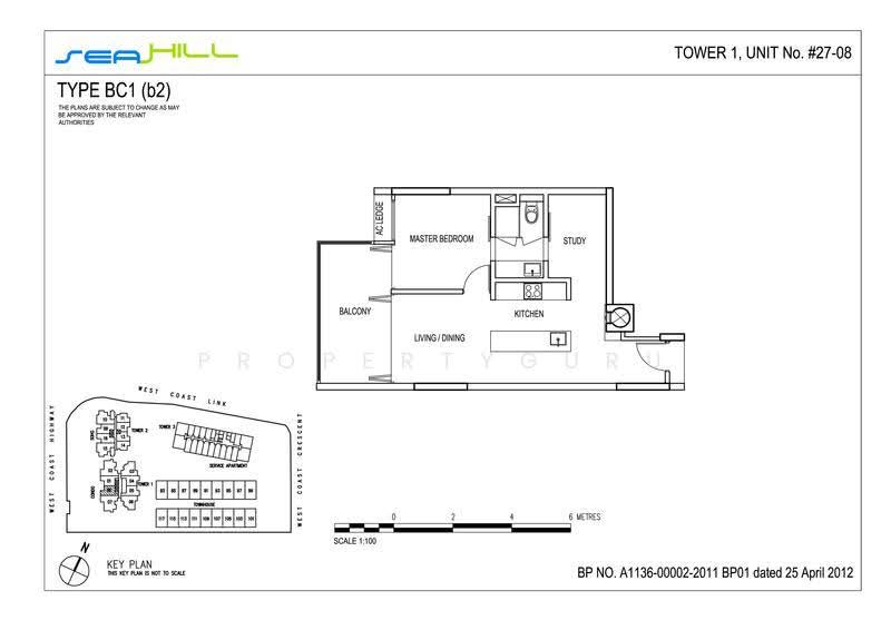 Seahill, 119 West Coast Crescent, Buona Vista / West Coast / Clementi New Town, 1 Bedroom, 710 sqft, Condominium For Sale, by Sheryl Chan, 500274574 - 2D - PropertyGuru.com.sg