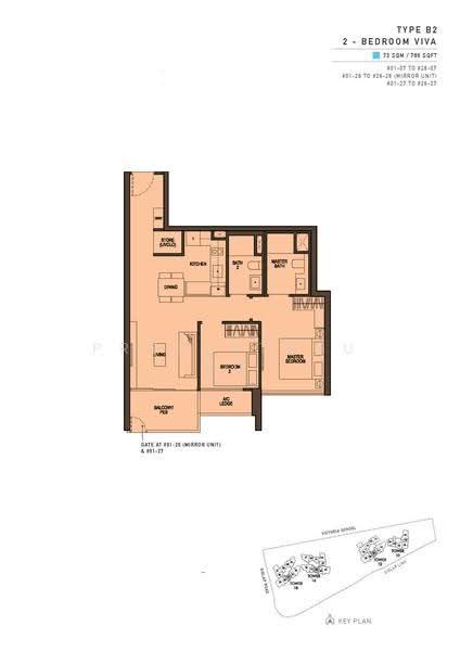 Seaside Residences, 12 Siglap Link, East Coast / Marine Parade, 2 Bedrooms, 786 sqft, Apartment For Rent, by Tom Leow, 500284845 - 2D - PropertyGuru.com.sg