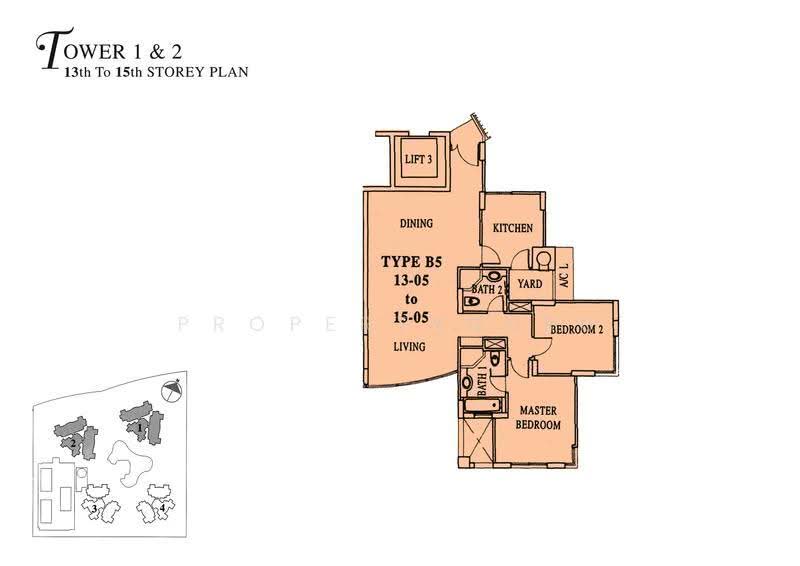 Seasons Park, 499 Yio Chu Kang Road, Mandai / Upper Thomson, 2 Bedrooms, 1,066 sqft, Condominium For Sale, by Jessie Quek, 500292445 - 2D - PropertyGuru.com.sg