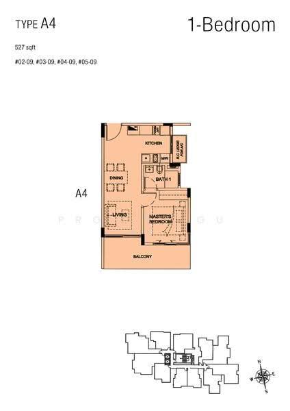 SeaSuites, 252 Pasir Panjang Road, Buona Vista / West Coast / Clementi New Town, 1 Bedroom, 527 sqft, Apartment For Rent, by Edmund Thia, 25404999 - 2D - PropertyGuru.com.sg