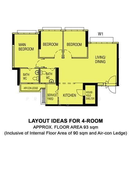 464B Bukit Batok West Avenue 8, 464B Bukit Batok West Avenue 8, Dairy Farm / Bukit Panjang / Choa Chu Kang, 3 Bedrooms, 1,001 sqft, HDB Flat For Sale, by Desmond Tan, 500274529 - 2D - PropertyGuru.com.sg