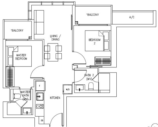 Bukit 828 - Floor Plan