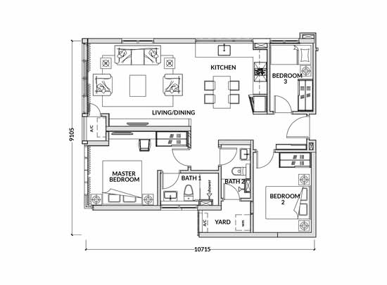 Putra Residence - Floor Plan - iProperty.com.my
