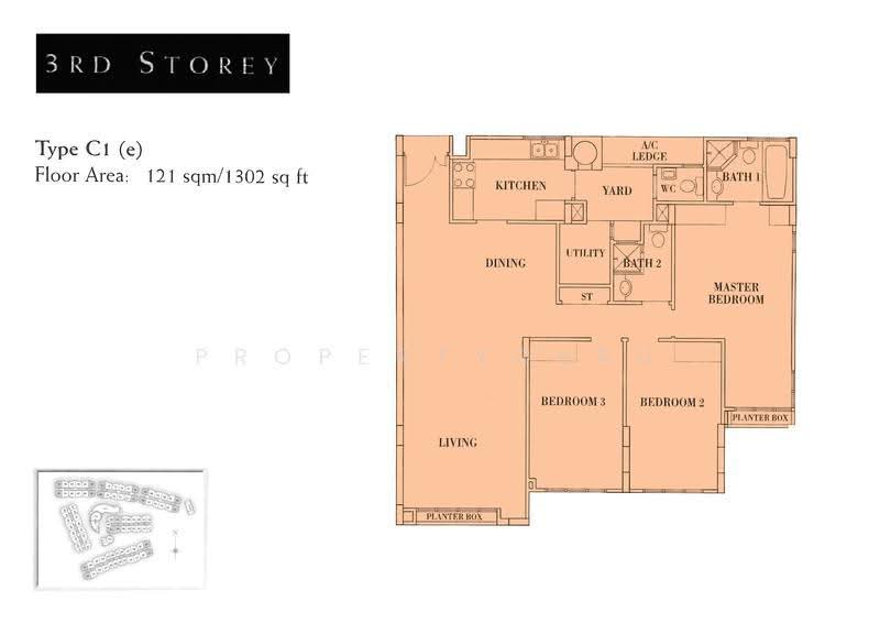 Seletar Springs Condominium, 108 Gerald Drive, Seletar / Yio Chu Kang, 3 Bedrooms, 1,302 sqft, Condominium For Sale, by Clarence Hee 许振雄, 500297029 - 2D - PropertyGuru.com.sg