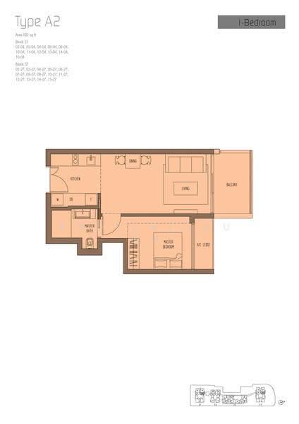 Sennett Residence, 37 Pheng Geck Avenue, Macpherson / Potong Pasir, 1 Bedroom, 581 sqft, Condominium For Sale, by Tony Ong Ah Beng, 500276836 - 2D - PropertyGuru.com.sg