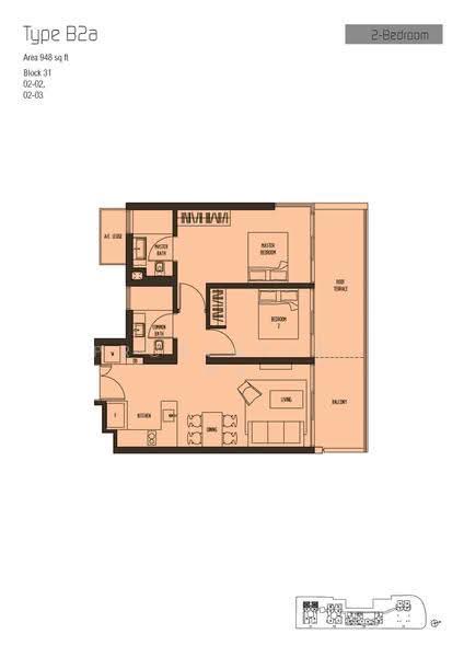 Sennett Residence, 31 Pheng Geck Avenue, Macpherson / Potong Pasir, 2 Bedrooms, 861 sqft, Condominium For Rent, by Lim Brina, 23882475 - 2D - PropertyGuru.com.sg