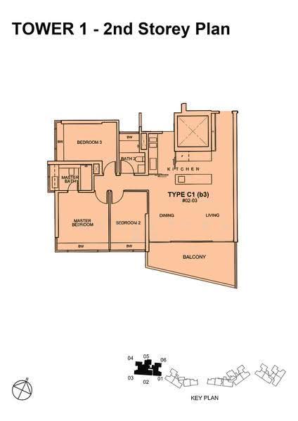 Silversea, East Coast / Marine Parade, 3 Bedrooms, 1,679 sqft, Condominium For Sale, by Carrie Zhang, 500299729 - 2D - PropertyGuru.com.sg