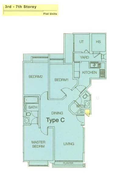 Sims Meadows, 8 Lorong 33 Geylang, Eunos / Geylang / Paya Lebar, 3 Bedrooms, 1,066 sqft, Condominium For Sale, by Jane Liu Yan, 500229720 - 2D - PropertyGuru.com.sg