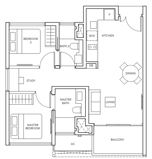 The Jovell - Floor Plan