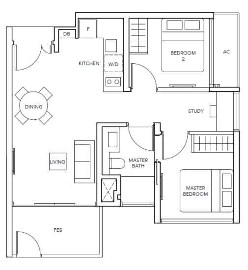 The Jovell - Floor Plan
