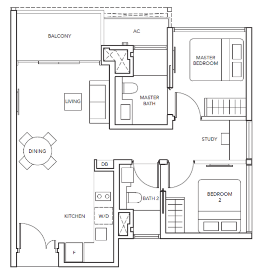 The Jovell - Floor Plan