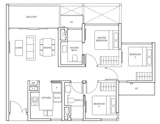 The Jovell - Floor Plan