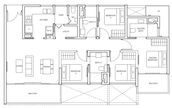 The Jovell - Floor Plan