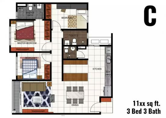 Far East - Floor Plan - iProperty.com.my
