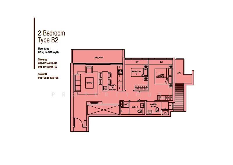 Soleil @ Sinaran, 2 Sinaran Drive, Newton / Novena, 2 Bedrooms, 958 sqft, Condominium For Sale, by Hugo (Ping Wei) Xu, 500288797 - 2D - PropertyGuru.com.sg