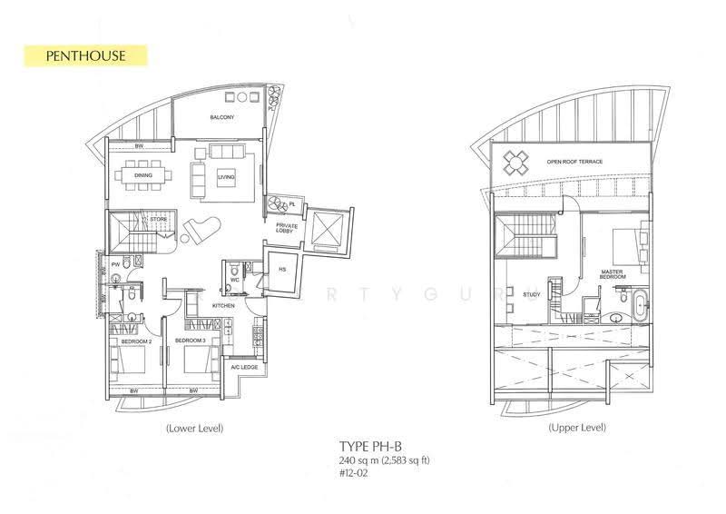 The Solitaire, 5A Balmoral Park, Tanglin / Holland / Bukit Timah, 3 Bedrooms, 2,691 sqft, Condominium For Sale, by Lilian Huang 黄丽莲, 500282508 - 2D - PropertyGuru.com.sg