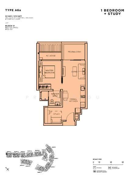 Sophia Hills, 17 Mount Sophia, Orchard / River Valley, 2 Bedrooms, 570 sqft, Condominium For Sale, by Rayne Chua 蔡美慧, 500290916 - 2D - PropertyGuru.com.sg