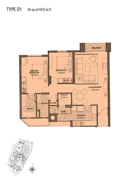 Spring Grove, 53 Grange Road, Tanglin / Holland / Bukit Timah, 2 Bedrooms, 1,012 sqft, Condominium For Sale, by Lee Sherman, 500277367 - 2D - PropertyGuru.com.sg