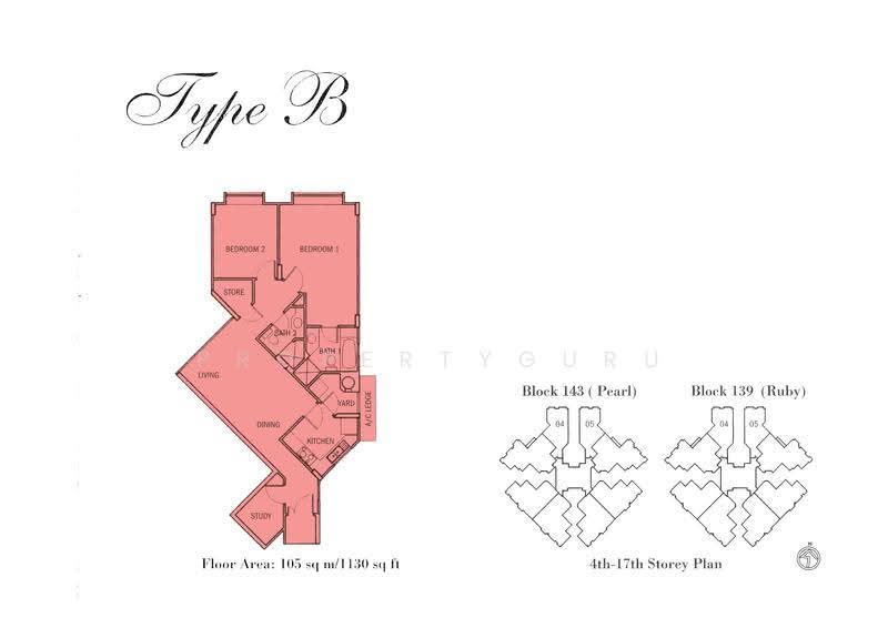 The Springbloom, 139 Serangoon Avenue 3, Hougang / Punggol / Sengkang, 2 Bedrooms, 1,130 sqft, Condominium For Rent, by Kim Tan, 500287925 - 2D - PropertyGuru.com.sg