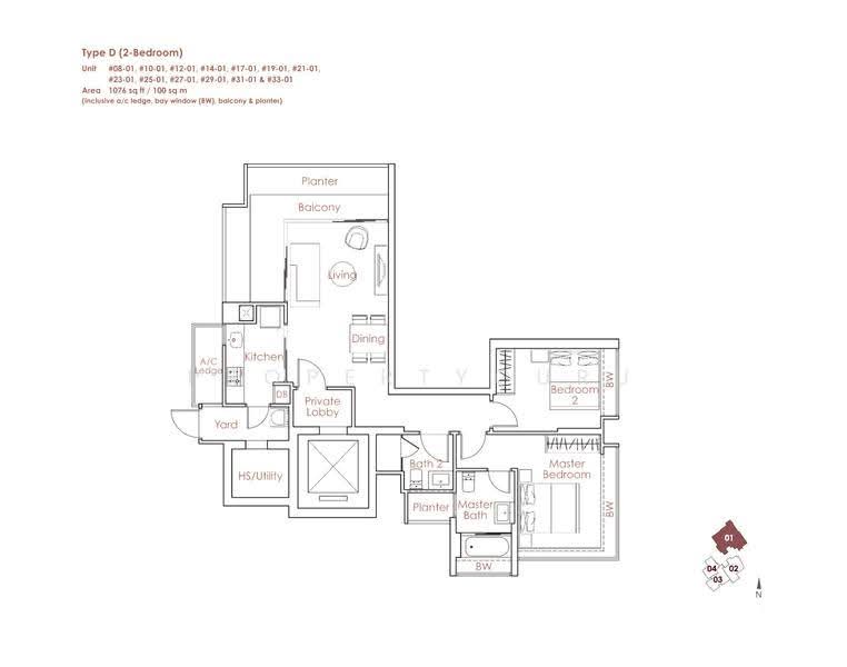 Starlight Suites, 11 River Valley Close, Orchard / River Valley, 2 Bedrooms, 1,076 sqft, Condominium For Sale, by Nicole Chan, 500288827 - 2D - PropertyGuru.com.sg