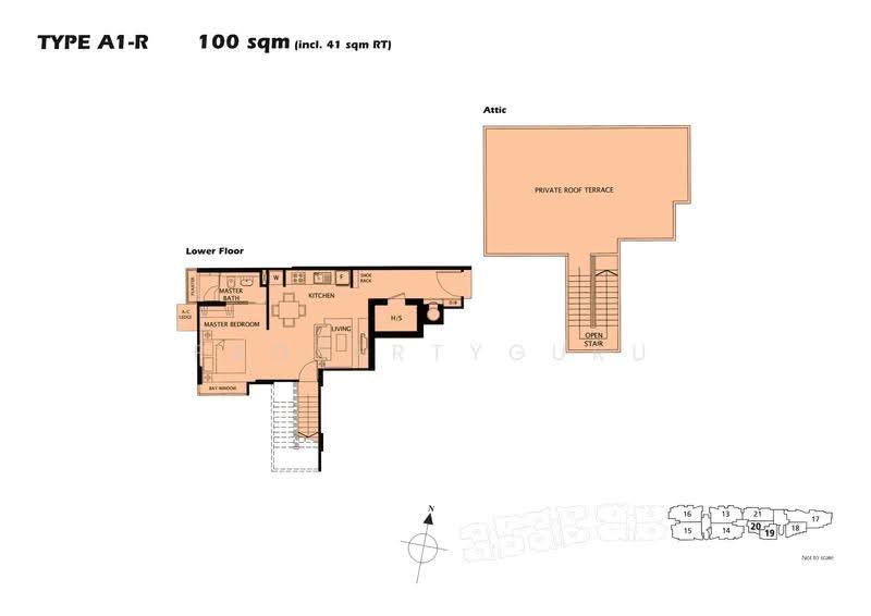 Starville, 68 Lengkong Tiga, Eunos / Geylang / Paya Lebar, 1 Bedroom, 1,076 sqft, Condominium For Sale, by Lynette Ho, 500288245 - 2D - PropertyGuru.com.sg