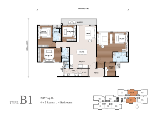 Trinity Pentamont - Floor Plan - iProperty.com.my
