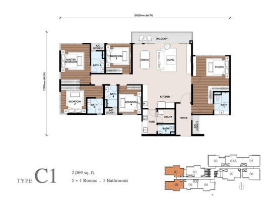 Trinity Pentamont - Floor Plan - iProperty.com.my