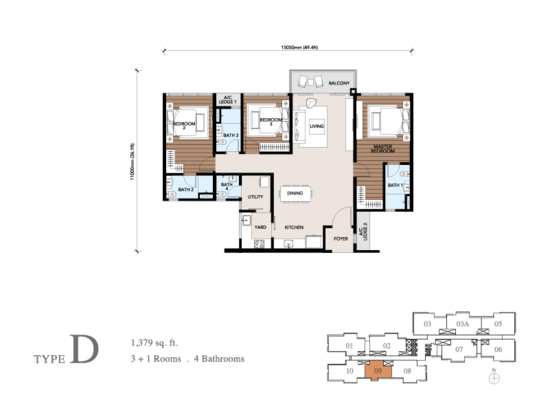 Trinity Pentamont - Floor Plan - iProperty.com.my