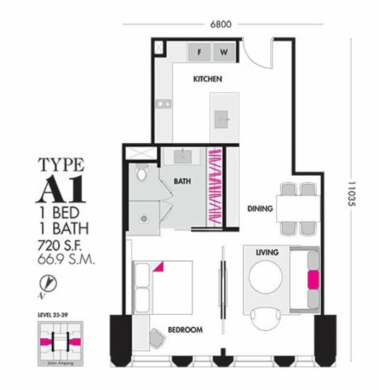 Tropicana The Residences - Floor Plan - iProperty.com.my