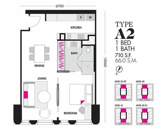 Tropicana The Residences - Floor Plan - iProperty.com.my