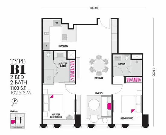 Tropicana The Residences - Floor Plan - iProperty.com.my