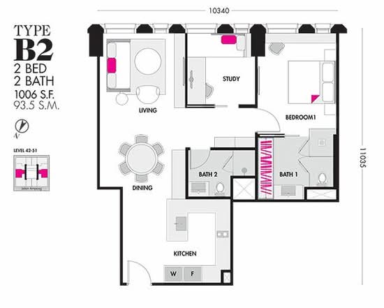 Tropicana The Residences - Floor Plan - iProperty.com.my