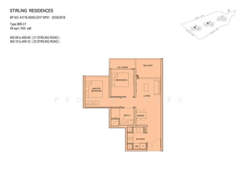 Stirling Residences, 21 Stirling Road, Alexandra / Commonwealth, 2 Bedrooms, 635 sqft, Condominium For Rent, by Tracy Liu, 500276243 - 2D - PropertyGuru.com.sg