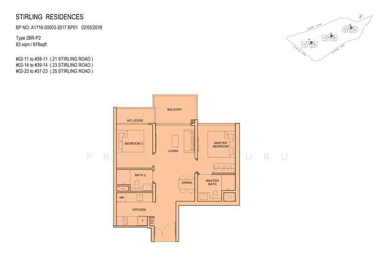 Stirling Residences, 21 Stirling Road, Alexandra / Commonwealth, 2 Bedrooms, 678 sqft, Condominium For Rent, by Aaron Leong, 500292463 - 2D - PropertyGuru.com.sg